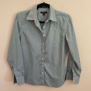 Lands’End No Iron Pinpoint  Oxford Shirt 8